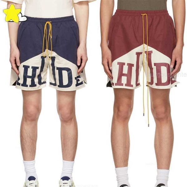rhude men shorts streetwear drawstring patchwork beach rhude breeches inside mesh zipper blue red black, White;black
rhude men shorts streetwear drawstring patchwork beach rhude breeches inside mesh zipper blue red black, White;black