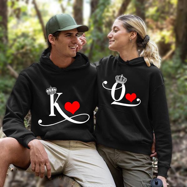 mens hoodies sweatshirts women king queen print sweatshirt lovers couples hoodie fashion hooded matching casual tracksuits 230808, Black
mens hoodies sweatshirts women king queen print sweatshirt lovers couples hoodie fashion hooded matching casual tracksuits 230808, Black