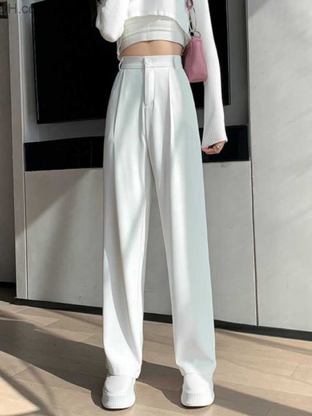 women's pants capris leisure high waist loose wide leg pants spring and autumn new women's pants z230810, Black;white
women's pants capris leisure high waist loose wide leg pants spring and autumn new women's pants z230810, Black;white