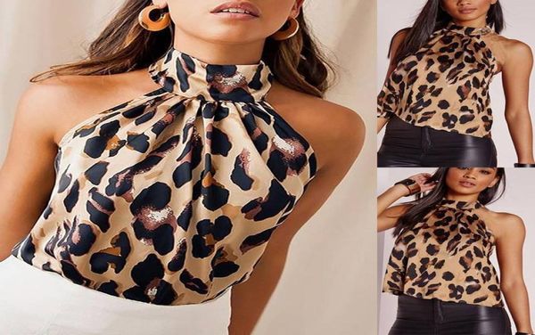 off shoulder leopard chiffon women summer animal print casual backless sleeveless shirts halter female wears women0393385846, White
off shoulder leopard chiffon women summer animal print casual backless sleeveless shirts halter female wears women0393385846, White