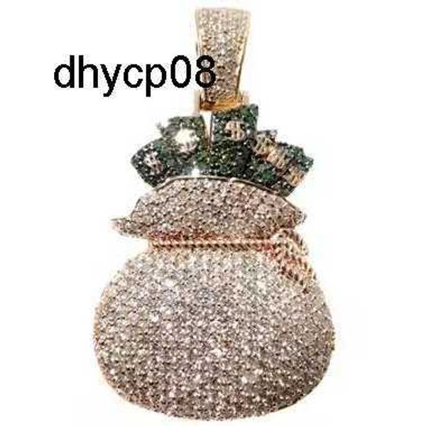 designer jewelry aaa gems custom vvs moissanite iced out 10k 14k gold custom prong setting money bag pendant, Silver
designer jewelry aaa gems custom vvs moissanite iced out 10k 14k gold custom prong setting money bag pendant, Silver