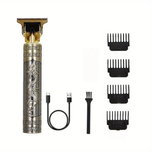 1pc vintage hair trimmer t9 usb electric hair cutting machine hair clipper shaver for men barber professional beard trimmer
1pc vintage hair trimmer t9 usb electric hair cutting machine hair clipper shaver for men barber professional beard trimmer