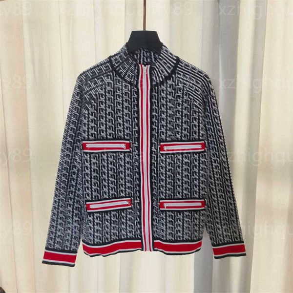 designer cardigan women designers sweater knit jacket knitwear fashion print long sleeve stand up collar four pockets design womens sweaters, White;black
designer cardigan women designers sweater knit jacket knitwear fashion print long sleeve stand up collar four pockets design womens sweaters, White;black