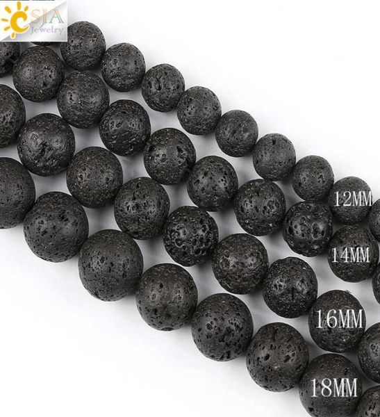 csja drop 12mm big round black lava rock natural stone beads for women men necklaces bracelets making with string e11316336
csja drop 12mm big round black lava rock natural stone beads for women men necklaces bracelets making with string e11316336