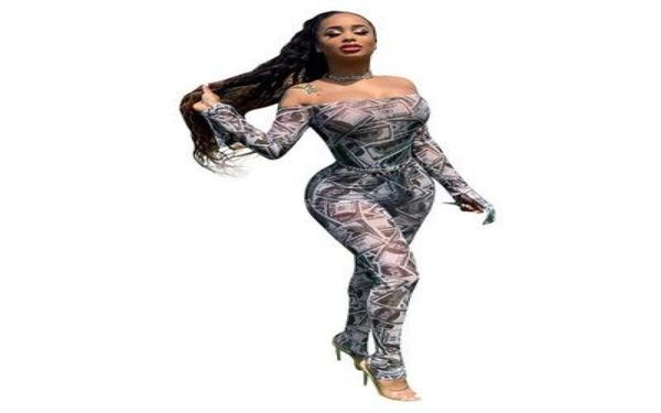 money dollar print sheer mesh jumpsuit women off shoulder long flare sleeve skinny romper night club overall outfit6519197, Black;white
money dollar print sheer mesh jumpsuit women off shoulder long flare sleeve skinny romper night club overall outfit6519197, Black;white