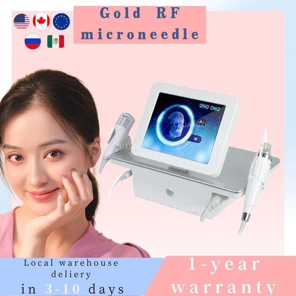 rf fractional microneedle machine beauty items 2 handle with 4 tips fractional facial care body stretch marks removal
rf fractional microneedle machine beauty items 2 handle with 4 tips fractional facial care body stretch marks removal
