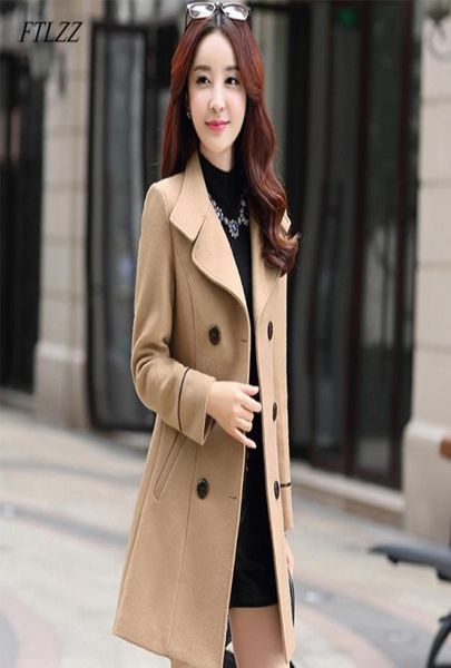 ftlzz women wool blend warm long coat autumn winter plus size female slim fit lapel woolen overcoat cashmere outerwear9259803, Black
ftlzz women wool blend warm long coat autumn winter plus size female slim fit lapel woolen overcoat cashmere outerwear9259803, Black