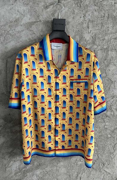 casablanca men designer fashion silk shirt classic men and women thin three-dimensional printed loose fitting shirts hawaiian short sleeves, White;black
casablanca men designer fashion silk shirt classic men and women thin three-dimensional printed loose fitting shirts hawaiian short sleeves, White;black