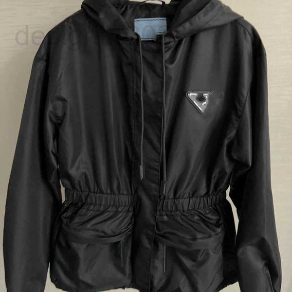 women's jackets designer 23 new chest triangle letter pocket panel fashion versatile nylon hooded jacket women wtwy, Black;brown
women's jackets designer 23 new chest triangle letter pocket panel fashion versatile nylon hooded jacket women wtwy, Black;brown