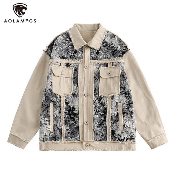 mens jackets streetwear floral patch raw edge denim for men lapel single breasted casual jacket coat fashion autumn couple outwear 230809, Black;brown
mens jackets streetwear floral patch raw edge denim for men lapel single breasted casual jacket coat fashion autumn couple outwear 230809, Black;brown