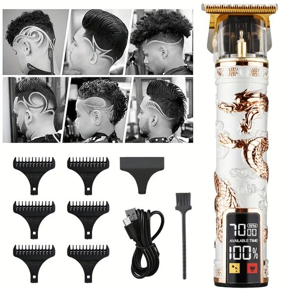 upgrade your haircut game with the t9 electric hair clipper - professional men's electric shaver & usb rechargeable barber trimmer
upgrade your haircut game with the t9 electric hair clipper - professional men's electric shaver & usb rechargeable barber trimmer