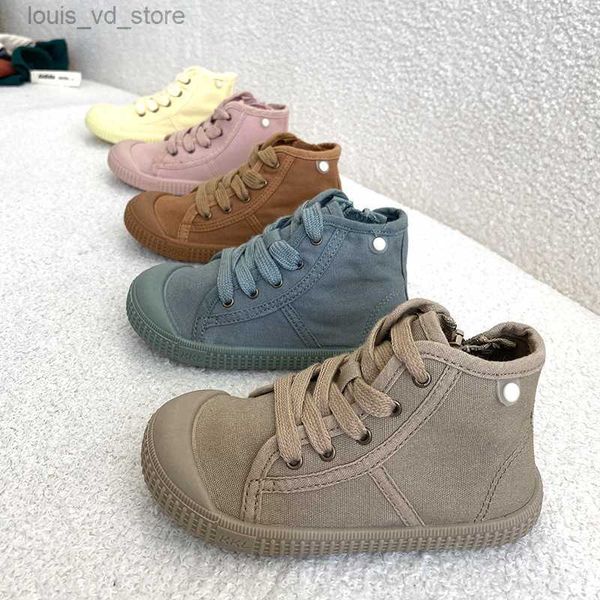children casual shoes 2023 classic high girls canvas shoes student lace up sneakers for boys kids shoes child f08141 t230809, Black;red
children casual shoes 2023 classic high girls canvas shoes student lace up sneakers for boys kids shoes child f08141 t230809, Black;red