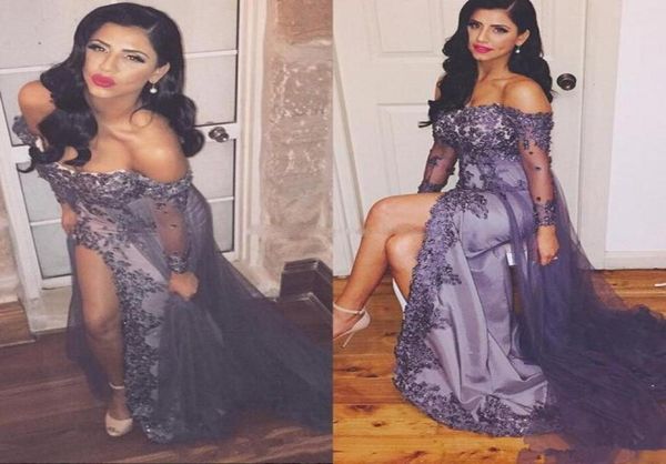 2017 arabic middle east purple evening dresses off shoulder beads high side split tulle prom party gowns custom runaway red carpet4874341, Black;red
2017 arabic middle east purple evening dresses off shoulder beads high side split tulle prom party gowns custom runaway red carpet4874341, Black;red
