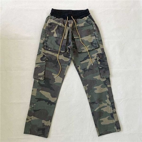 men women 1 1 cargo rhude pants leg buckle trousers multiple pockets rhude camouflage pants, Black
men women 1 1 cargo rhude pants leg buckle trousers multiple pockets rhude camouflage pants, Black