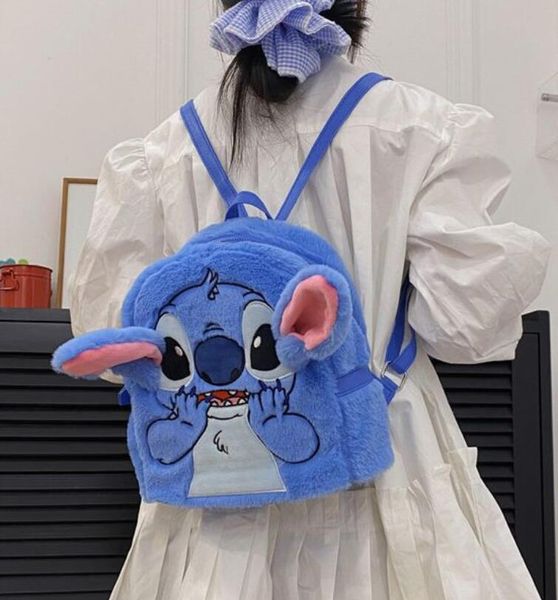 kawaii student blue plush and pu backpack girl cute zipper big capacity student girl backpack
kawaii student blue plush and pu backpack girl cute zipper big capacity student girl backpack