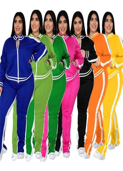 plus size l5xl two piece set women sweatsuit zip striped slit sweatpants jogger outfit matching whole drop 2110231520820, Black
plus size l5xl two piece set women sweatsuit zip striped slit sweatpants jogger outfit matching whole drop 2110231520820, Black