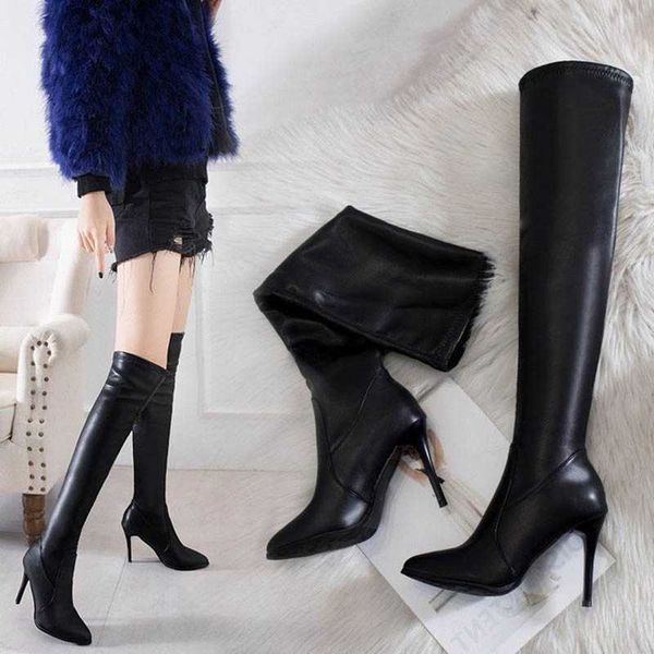 boots trendy microfiber sock boots women shoes thin legs slip on botas stiletto high heels chelsea boots over-the-knee botas mujer2020, Black
boots trendy microfiber sock boots women shoes thin legs slip on botas stiletto high heels chelsea boots over-the-knee botas mujer2020, Black