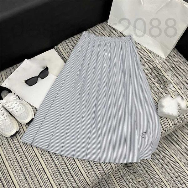 skirts designer 23 spring/summer new stripe elastic waist pleated fit loose classic versatile fairy half skirt r3t1, Black
skirts designer 23 spring/summer new stripe elastic waist pleated fit loose classic versatile fairy half skirt r3t1, Black