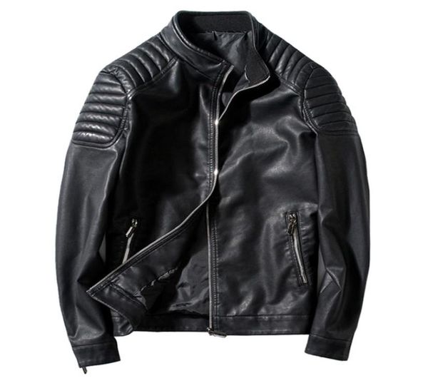 whole hight quality motorcycle man leather motorbike biker jacket coat moto riding pu casual jacket winter fashion boys4840570, Black
whole hight quality motorcycle man leather motorbike biker jacket coat moto riding pu casual jacket winter fashion boys4840570, Black