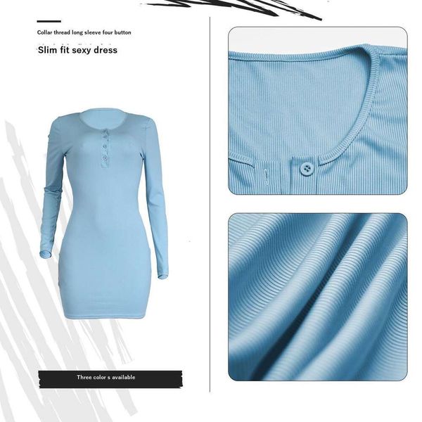 item title womens clothing v neck threaded long sleeved four button slim dress, Black;gray
item title womens clothing v neck threaded long sleeved four button slim dress, Black;gray