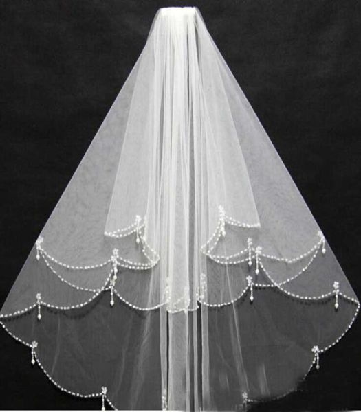 handmade beading white two layer wedding veils blusher veils short bridal veils veu de noiva gv103802888, Black
handmade beading white two layer wedding veils blusher veils short bridal veils veu de noiva gv103802888, Black