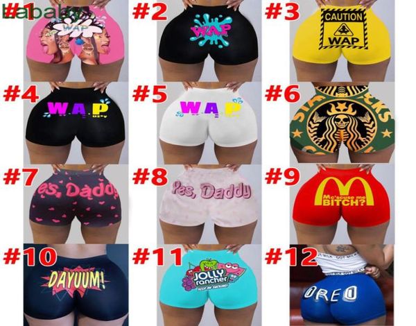 women short pants slim tight personalise pattern printed yoga trousers ladies knickers breechcloth fashion panties new 20211853211, White;black
women short pants slim tight personalise pattern printed yoga trousers ladies knickers breechcloth fashion panties new 20211853211, White;black