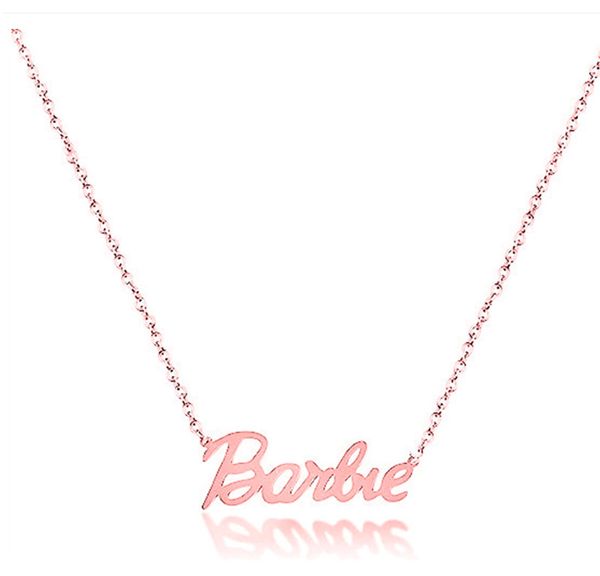 titanium steel necklace european and american fashion cute necklace english letters, Silver
titanium steel necklace european and american fashion cute necklace english letters, Silver