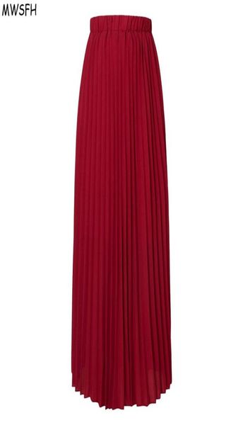 mwsfh autumn women long pleated chiffon skirt solid retro maxi skirts female artificial piano pleated skirt woman jupe femme8702595, Black
mwsfh autumn women long pleated chiffon skirt solid retro maxi skirts female artificial piano pleated skirt woman jupe femme8702595, Black