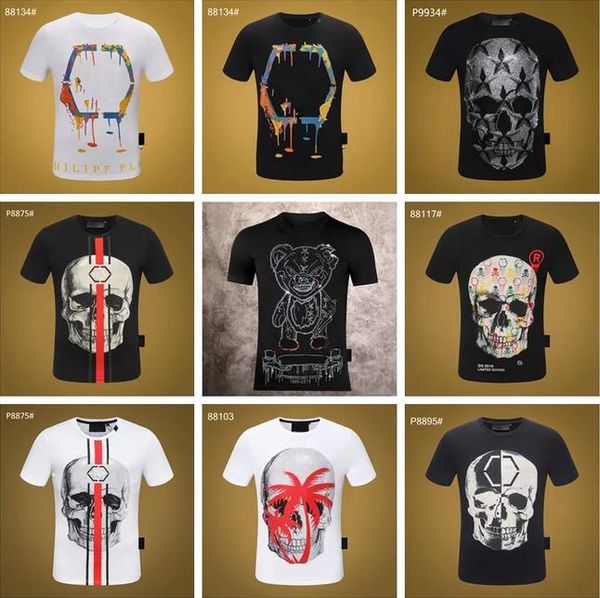 cp mens tshirts polo shirt men designer plein bear skull diamond t shirt short sleeve dollar brown bear brand tee oneck skulls tshirt tees, White;black
cp mens tshirts polo shirt men designer plein bear skull diamond t shirt short sleeve dollar brown bear brand tee oneck skulls tshirt tees, White;black