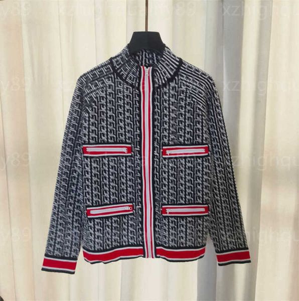 designer cardigan women designers sweater knit jacket knitwear fashion print long sleeve stand up collar four pockets design womens sweaters, White;black
designer cardigan women designers sweater knit jacket knitwear fashion print long sleeve stand up collar four pockets design womens sweaters, White;black
