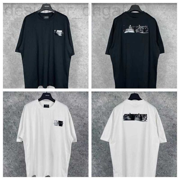 women's t-shirt designer correct version 23ss new paris wave coke b home black gum letter embroidery loose sleeve t-shirt for men and w, White
women's t-shirt designer correct version 23ss new paris wave coke b home black gum letter embroidery loose sleeve t-shirt for men and w, White