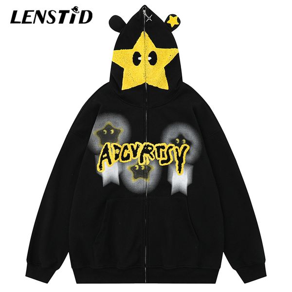 mens hoodies sweatshirts autumn men zip up oversize pullover hip hop star letter embroidery streetwear harajuku casual fashion hooded 230808, Black
mens hoodies sweatshirts autumn men zip up oversize pullover hip hop star letter embroidery streetwear harajuku casual fashion hooded 230808, Black