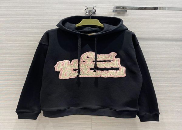 women039s hoodies sweatshirts 2022 european designer designed heavy craft embroidery bead set bead letter hoodie3151512, Black
women039s hoodies sweatshirts 2022 european designer designed heavy craft embroidery bead set bead letter hoodie3151512, Black