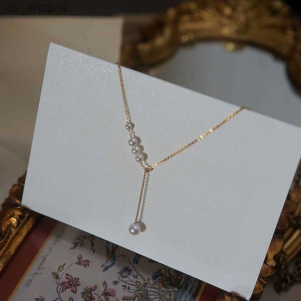 anenjery silver color pearl necklace for women simple temperament tassel adjustable necklace clavicle chain jewelry l230620
anenjery silver color pearl necklace for women simple temperament tassel adjustable necklace clavicle chain jewelry l230620