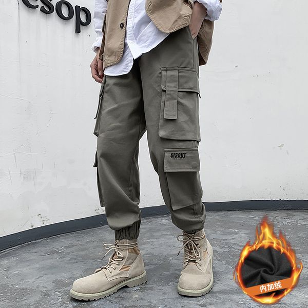 men's jackets pant casual big pocket cargo pants spring and autumn four seasons pure cotton trousers size m 5xl hombres 230809, Black;brown
men's jackets pant casual big pocket cargo pants spring and autumn four seasons pure cotton trousers size m 5xl hombres 230809, Black;brown