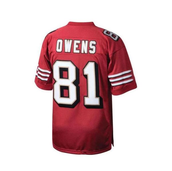 stitched football jersey 81 terrell owens 1996 50th red mitchell & ness retro rugby jerseys men women youth s-6xl, Black;red
stitched football jersey 81 terrell owens 1996 50th red mitchell & ness retro rugby jerseys men women youth s-6xl, Black;red