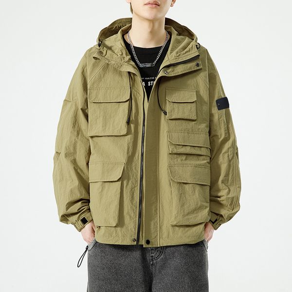 fashion storm coat 2023 autumn and winter mountaineering coat male spring and autumn sense outdoor sports storm coat spring tide brand stone, Black;brown
fashion storm coat 2023 autumn and winter mountaineering coat male spring and autumn sense outdoor sports storm coat spring tide brand stone, Black;brown