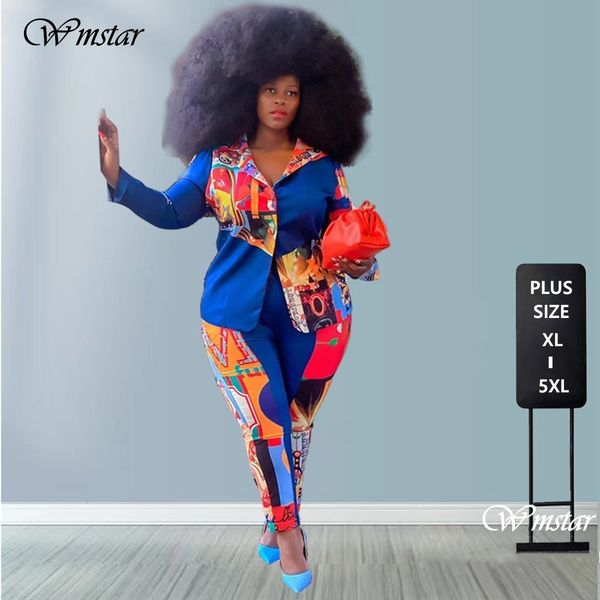 women's tracksuits plus size clothing xl 4xl two piece set women print jacket shirt pants outfit office ladies fall winter wholesale dr, Gray
women's tracksuits plus size clothing xl 4xl two piece set women print jacket shirt pants outfit office ladies fall winter wholesale dr, Gray