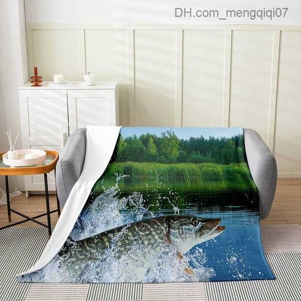 blankets swaddling cute pike fish blur blanket bass big fish flannel throw blanket sofa children's fishing and hunting z230809
blankets swaddling cute pike fish blur blanket bass big fish flannel throw blanket sofa children's fishing and hunting z230809