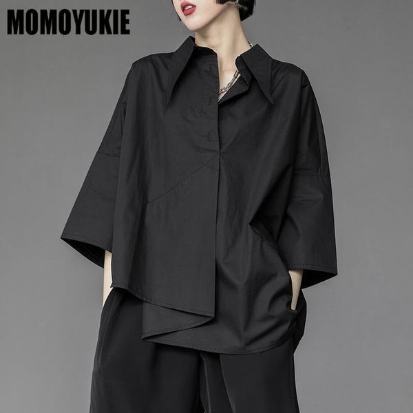 women's blouses shirts spring summer fashion irregular harajuku casual women's blouse asymmetrical japanese korean style shirt loo, White
women's blouses shirts spring summer fashion irregular harajuku casual women's blouse asymmetrical japanese korean style shirt loo, White