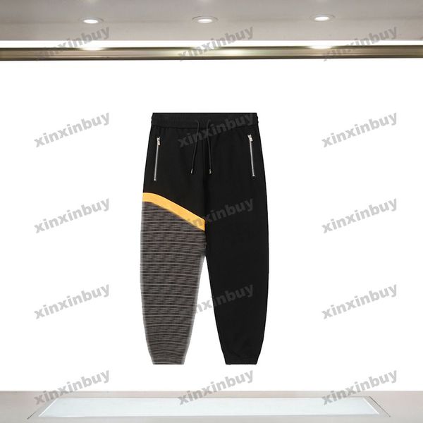 xinxinbuy men women designer pant panelled double letter printing pocket spring summer casual pants letter black khaki xs-xl, Black;brown
xinxinbuy men women designer pant panelled double letter printing pocket spring summer casual pants letter black khaki xs-xl, Black;brown