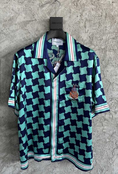 silk casual shirt casablanca men designer short sleeves fashion castle plaid thin printed loose fitting shirt classic casual hawaii beach st, White;black
silk casual shirt casablanca men designer short sleeves fashion castle plaid thin printed loose fitting shirt classic casual hawaii beach st, White;black