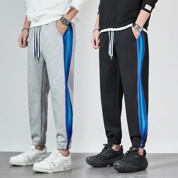 spring summer men sports pants casual mens outdoor gym jogger sweatpants hip-hop solid street soft pants male trousers, Black
spring summer men sports pants casual mens outdoor gym jogger sweatpants hip-hop solid street soft pants male trousers, Black