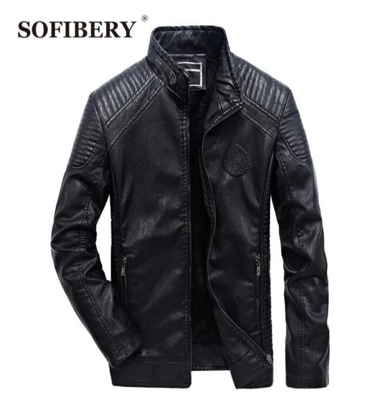 whole sofibery pu leather jacket men solid color turndown collar casual jackets fashion male leather coats ql16995237657, Black
whole sofibery pu leather jacket men solid color turndown collar casual jackets fashion male leather coats ql16995237657, Black
