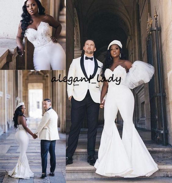 plus size african wedding jumpsuit gown 2020 sweetheart lace corset outdoor bride reception dress with pant suit5452909, White
plus size african wedding jumpsuit gown 2020 sweetheart lace corset outdoor bride reception dress with pant suit5452909, White