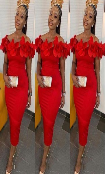 2021 arabic red short cocktail dresses off shoulder hand made flowers sheath satin tea length summer party gowns homecoming p1850733, Black
2021 arabic red short cocktail dresses off shoulder hand made flowers sheath satin tea length summer party gowns homecoming p1850733, Black