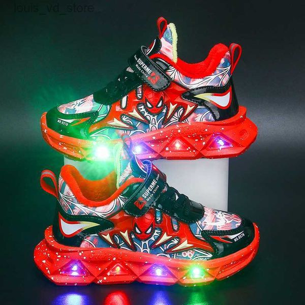 boys' shoes led light autumn leather light children's sports shoes red blue cartoon shoes sneakers size 22-37 t230809, Black;red
boys' shoes led light autumn leather light children's sports shoes red blue cartoon shoes sneakers size 22-37 t230809, Black;red