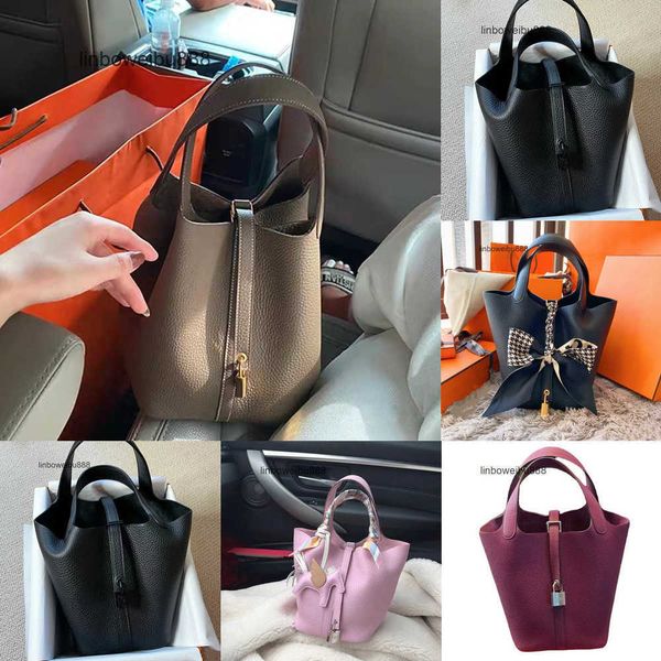 aherbag authentic handbag desinger tote picotin bags h home vegetable basket bag togo layer cowhide litchi pattern female handheld oblique c
aherbag authentic handbag desinger tote picotin bags h home vegetable basket bag togo layer cowhide litchi pattern female handheld oblique c