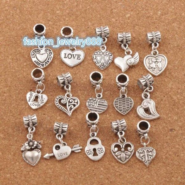 antiqued silver assorted heart dangles alloy loose beads fit european charm bracelet jewelry diy metal bm6 150pcs/lot, Black
antiqued silver assorted heart dangles alloy loose beads fit european charm bracelet jewelry diy metal bm6 150pcs/lot, Black