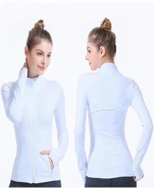 2021 autumn winter new zipper jacket quickdrying yoga outfits longsleeve thumb hole training running jackets women slim fitness 9760100, White;red
2021 autumn winter new zipper jacket quickdrying yoga outfits longsleeve thumb hole training running jackets women slim fitness 9760100, White;red